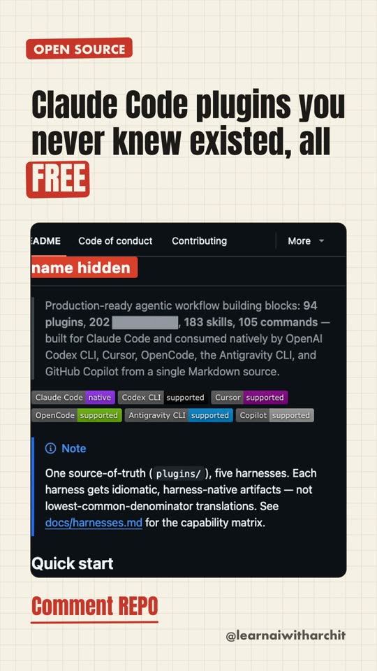 Claude Code plugins you never knew existed, all FREE